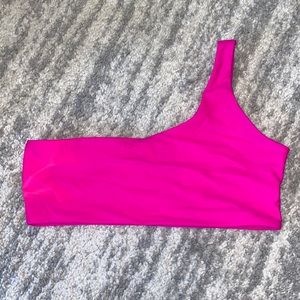 One shoulder bikini top